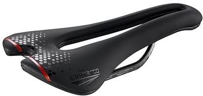 Selle San Marco ASPIDE Short Carbon FX – Racercykelsadel med Kolfiberskal och Ram, Mikrofiber, Anatomiskt Hål, Högpresterande – Storlek S3, Svart