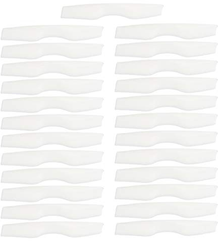 EXCEART 25 Stücke Nasen Brücken Pads Schwamm Nasenbrücke Schaum Anti-Nebel Brille Nasenbügel Mundschutz Bügel Antibeschlag Nasenstreifen Innenhalterung für Gesichtsschutz Brillenträger