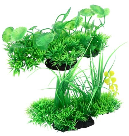 Yardwe 2St Aquarium Wasserpflanzen Landschaftsbau Weinpflanzen künstlicher Seetang Ornament kunstpflanze Aquarium-Dekoration Aquarienpflanzen Anlage Aqualandschaft Haustier Dekorationen