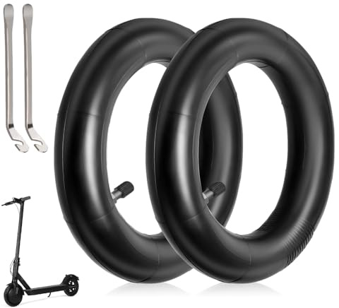 mizikuu Cámaras de Aire para Patinete Eléctrico 8 1/2x2, 8,5 pulgadas Repuesto Ruedas de Recambio Reforzadas Engrosado Ruedas Patinete con 2 palancas Compatible Xiaomi 1S / M365 / Pro / Pro2