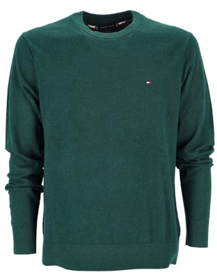 Tommy Hilfiger Pull Iconique col Rond Coton Cachemire