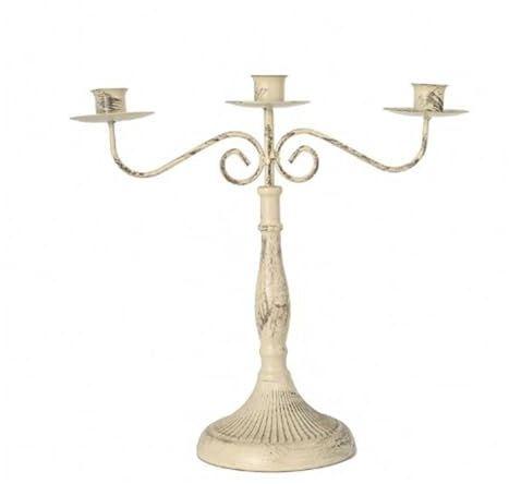 MOUMOUTEN Kandelaber, 5-Armiger Kerzenständer aus Bronze, Länge 26 cm, dekoratives Ambiente-Ornament für Zuhause, Hochzeit, Restaurant und andere Anlässe