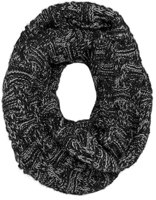 AUSUAYA Warmer Schal für den Winter, Thick & Chunky Knit Wolle Infinity Scarfs Halswärmer für Frauen oder Männer DE-W-J1