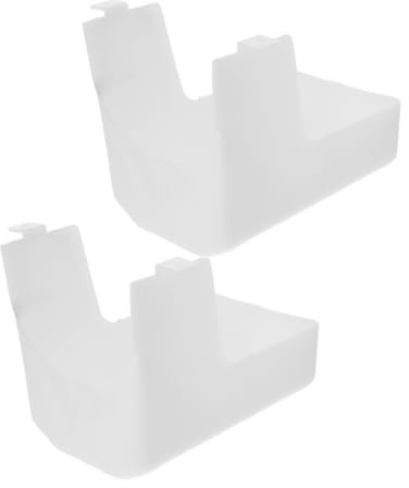 PAMINGONO 2pcs Range Hood Light Lens Cover Lampshade Replacement Parts Warm Vent Replacement Cover for