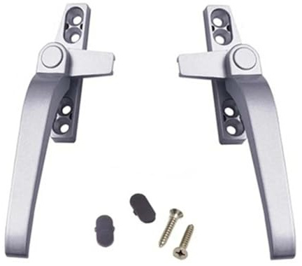SparklWLeaf Fenstergriffe, Rechts-/Linkshand-Aluminium-Türgriff, Fensterbeschläge, Flügel für Fenster(Left)