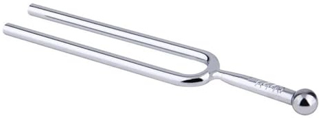Stimmgabel 440 Hz A-Ton-Stimmgabel, leicht, aus Edelstahl, tragbar, mit Aufbewahrungsbox