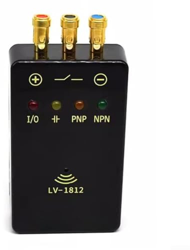 LV1812 handhållen sensor testbox möjliggör testning av olika sensorer med kortslutningsskydd och varningar