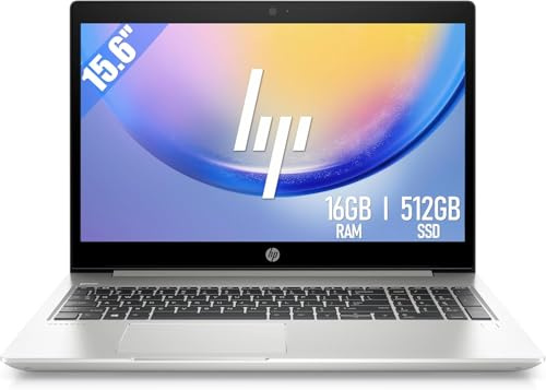 HP Probook 450 G6 Ordinateur Portable, 15.6 inch Computer, Intel Core i5-8265U, 16 Go RAM, 512 Go SSD, Clavier Japonais, Windows 11 Pro (Refurbished)