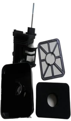 SPOTIUA Conjunto de Filtro de Aire GX160, baño de Aceite for Limpiador GX200 5.5HP 6.5HP 4T, Bomba Completa CMPL, cultivador, astilladora, etc.(Type Spong Element)