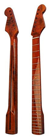 ZUZU Vintage Ahorn Gitarrenhals 21 Bund Griffbrett Griffbrett Für ST Strat P1 Unfertiger Gitarrenhals