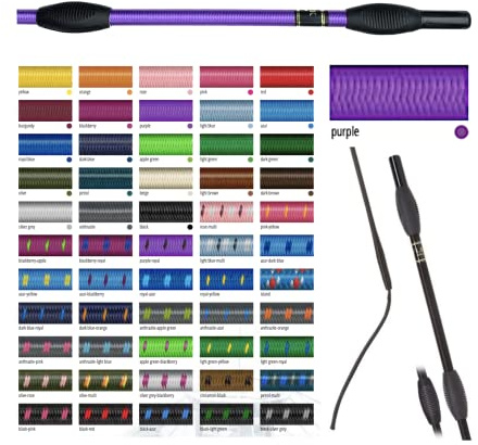 JA Horse Fleck Feldmann Balance Sports Dressurgerte Gerte Reitgerte (lila Lavender, 100 cm)