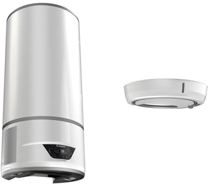 Ariston, Lydos Hybrid Wifi - Termo Electrico 80 Litros, Calentador de Agua Electrico Vertical 46.5x46.5x100.9cm + Depósito de Recogida Condensados para Lydos Hybrid, Accesorio con Capacidad 6.5L
