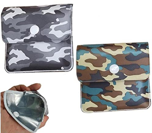 2 Pcs Kleiner Taschenbecher Aschenbeutel Aufbewahrungsbeutel Im Freien Zigaretten Zigarettenschale Fahrt -Accessoire Im Freien Rauchen