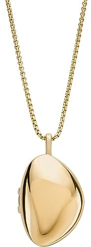 Skagen Damenkette Kariana Locket Edelstahl goldfarben, SKJ1752710
