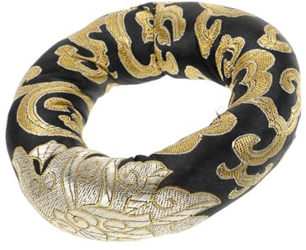 DRESSOOS Tibetische Klangschalenmatte Klangschalenunterlage Klangschalenzubehör Für Buddha-klangschalen Haltbar Und Tragbar