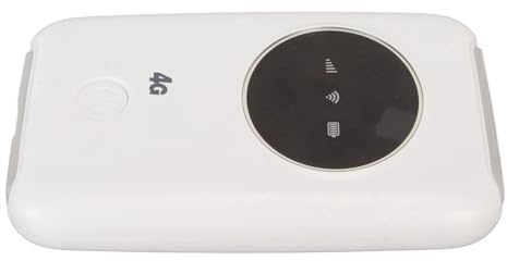 Ausla Modem WiFi USB 4G LTE, Hotspot WiFi Portatili 150 Mbps Sbloccato con Batteria a Slot per Schede SIM 3200MAH, Connessione Ad Alta velocità per Viaggi Aziendali Compatti e Streaming Esterno