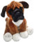 Carl Dick Boxer Hund, Plüschtier, Kuscheltier ca. 25cm 3344