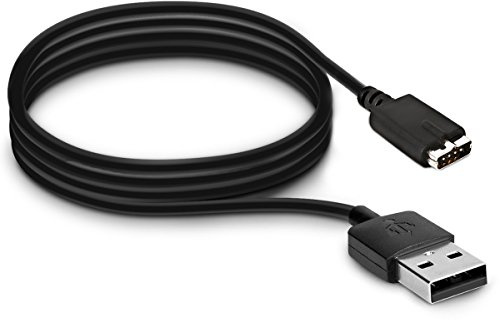 kwmobile Cable de carga compatible con Polar M430 - Conector USB para smartwatch fitness tracker pulsera de actividad