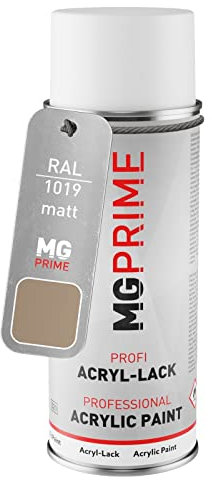 MG PRIME RAL 1019 Graubeige/Grey beige Spraydose 400 ml matt schnelltrocknend