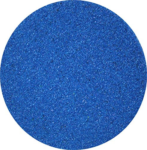 Beton-ABC Dekosand Farbsand Bastelsand Wetterfest 10 kg Grün oder Blautöne (1,99€/kg) (Blau)