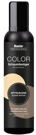 Basler Color Schaumfestiger Mittelblond, Aerosoldose 200 ml - Praktische Anwendung | Schaumfestiger mit Farbe