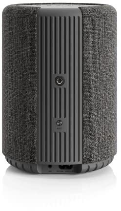 Audio Pro Cassa Wireless Bluetooth Wifi Multiroom - Piccolo Altoparlante Stereo con AirPlay2, Google Cast, Spotify Connect e HiFi - Speaker Design Elegante da Muro o Soffitto A10 MkII - Grigio Scuro