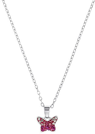 Prinzessin Lillifee Mädchen Kinder Schmuck Schmetterling Silber, Kommt in Schmuck Geschenk Box