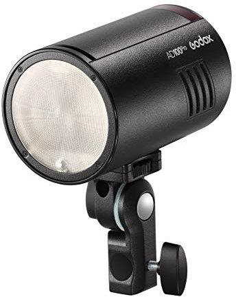 Godox AD100Pro Pocket Flash Light Studio Photography Lamp OLED Screen 5800K 1/8000s Sync TTL/Multi/M Flash Built-in 2.4G Wireless X System with Rechargeable 2600mAh Battery