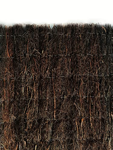 Mugar- Brezo Natural de Alta Densidad en Rollos de 3 Metros y 3kg/m2 - Vallas de Ocultación Naturales para Jardín- Varias Alturas (2 x 3 metros)
