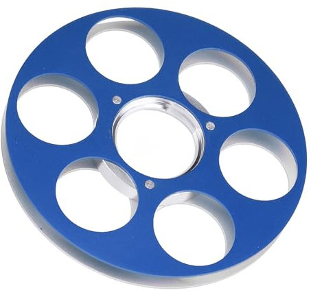 Cinta Magnética Rollo Vacío, Bandas de de Aluminio Nab Fläns Rollos Vacíos Reemplazo de Alta Resistencia para la Grabación (BLUE)
