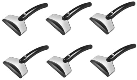 ibasenice Ice Scrapper for Car Windshield Snow Car Winter Gadget Stainless Steel Abs
