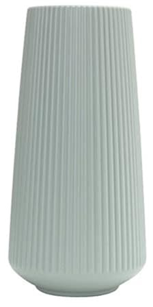 Blumen Vasen Groß Vase Deko Moderne einfache Stil Blumenvase Kunststoff-vasen,Anti Drop Vase Für Dekorieren Von Wohnzimmer,Schlafzimmer,Büro,Restaurant,Café (Grün)