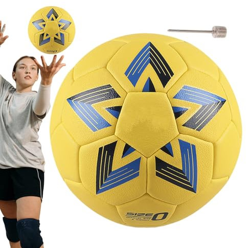 Generisch Handball - Trainingsball - Spiele Ball - Handball Größe - Komfortabler, Federnder Hand Ball Für Das Training In Der Schule, Im Sportunterricht Und Im Training - Weicher Sprungfreudiger