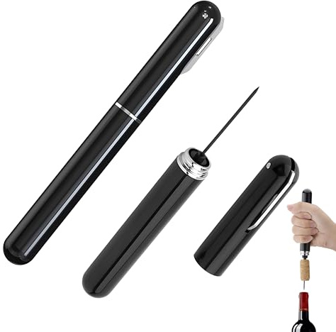 Cavatappi Vino Apribottiglie, stappa bottiglie cavatappi professionale Portatile Apribottiglie per vino apri bottiglia Cavatappi Vino a Pompa di Pressione Regalo per Gli Amanti Del Vino