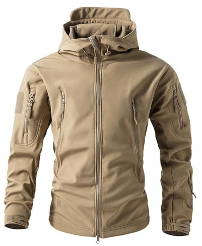 MOKBAY Militär Jacke Herren Tactical Jagd Jacke Army Multicam Angeljacke Multifunktionsjacke Camo Tarnjacke Militär Winterjacke