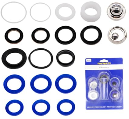 Fenteer Sellos para pulverizador de pintura sin, anillos de sellado, juntas tóricas, kit de reparación de piezas de sello para pulverizador de pintura, Style B