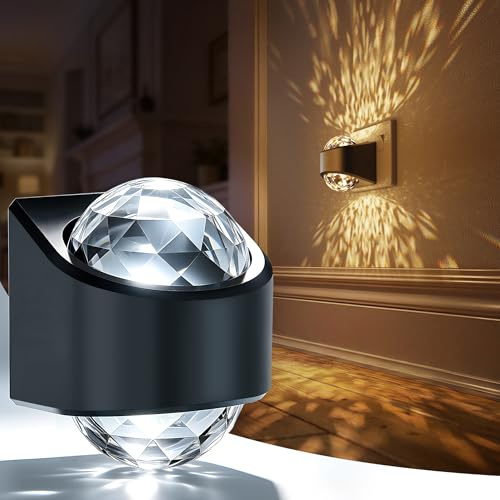 LOHAS-LED Night Light Plug in Wall, Dusk to Dawn Sensor Plug in Light, Three Dimming Levels (100%/50%/10%) LM, 3000K Warm White, Nightlight for Hallway, Bathroom, Bedroom, Stairs, 1 Pack