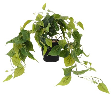 SUPVOX Piante Artificiali da Interno in Vaso Pothos Finto Realistico Piccole Piante Finte per Decorazione Soggiorno Ufficio senza Manutenzione