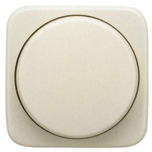 Busch-Jaeger 2115-212 Zentralscheibe mit Drehknopf (Thermoplast) Cremeweiß Busch-Duro 2000 SI 2CKA006599A1334