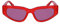 Calvin Klein Jeans Women's CKJ23603S Sunglasses, Red, Einheitsgröße
