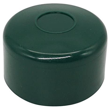 SKIR'CO (30 piezas) Tapas de postes de valla, tapas redondas de plástico verde de 51 mm para postes de valla redondos, cubiertas de postes de valla, verde musgo RAL 6005