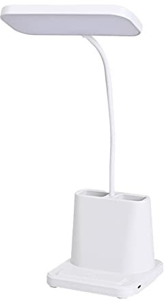 Tyenaza LED-Tischlampe, Augenschonend, Hell, 3 Farbmodi, Einstellbare Helligkeit, Wiederaufladbar, Leselampe Für Schlafzimmer, Nachttisch Zum Lesen, Arbeiten Und Lernen
