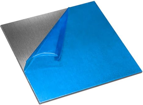 Hoja De Aluminio Puro 1060 De 3 Mm De Espesor, Placa De Aluminio Rectangular De 300 × 200-500 × 500 Mm Adecuada para La Construcción Y La Industria,300×300×3mm