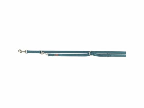 TRIXIE Premium V-Leine, XS–S: 2,00 m/15 mm, Petrol