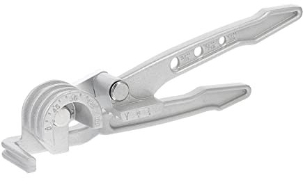 KITANDOVE Rohrbiegewerkzeug Manuell Aluminium Kupferrohr Bieger 3-in-1 Handwerkzeug 0-180 Grad Einstellbar Für Rohrdurchmesser 3/8 Zoll 1/4 Zoll