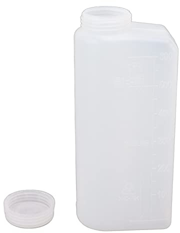 2PCS 600ML 2 Takt Öl Benzin Kraftstoff Mischen Flasche Professionelle Öl Mischen Flasche Container Motor Öl Rasenmäher Kraftstoff Mischen Flasche