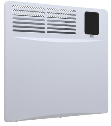 ECOSO 1000W White WiFi Convector Panel Smart Electric Heater Plug 420x475mm