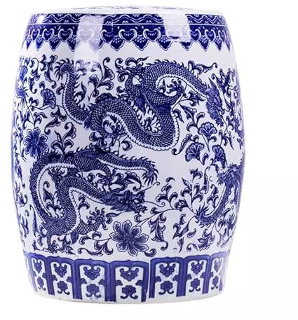 HDMOZUYT Large Food Storage Container Rice Bucket Ceramic Grain Storage Box Rice Storage Container Rice Bucket with Lid Pet Dog Cat Food Dispenser (15KG), KBKENYBDK-15KG (Single Color 15KG)
