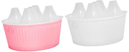 TOYANDONA 2pezzi Vaso Idroponico Cinque Per Bulbi Di Narcisi e Tulipani Indicatore Acqua Vaso Per Piant Interno Scrivania Stabile e Sicuro