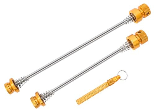 FACAIIO Für Fahrrad für Fahrradräder, Verriegelung, ultraleicht, Diebstahlschutz, Schnellspanner, Pfostenhebel